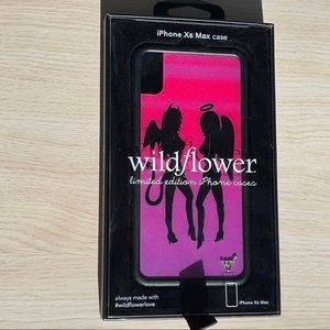 Devil Angel Wildflower Case for iPhone XS Max